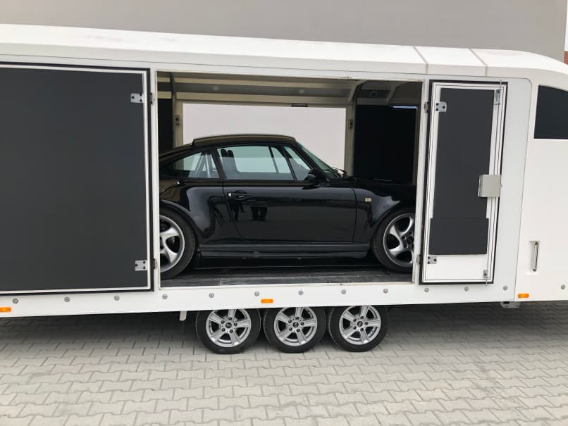 Porsche Luxuswagen Transport